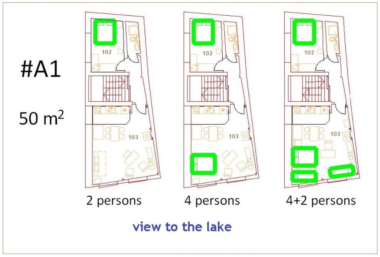 'By The Lake' Apartments أوهغيد المظهر الخارجي الصورة